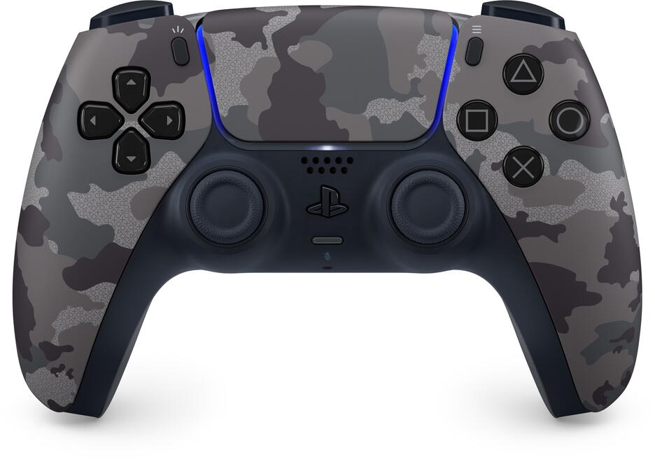 DUALSENSE GRAY CAMOUFLAGE PS5 WIRELESS CONTROLLER DUALSENSE GRAY CAMOUFLAGE PS5 WIRELESS CONTROLLER